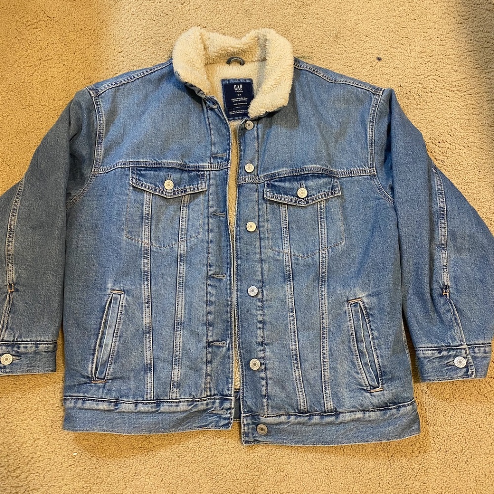 GAP- Sherpa Jean Jacket